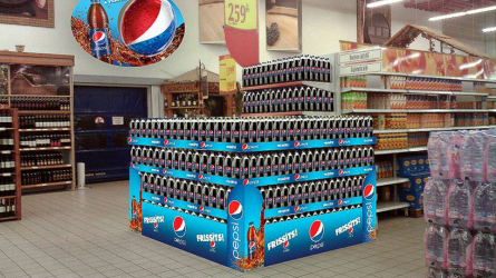 PEPSI RAKLAP DEKORÁCIÓ esettanulmány képe