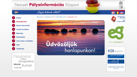 NFSZ WEBOLDAL ÖSSZETETT FUNKCIÓKKAL esettanulmány képe