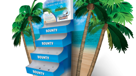 BOUNTY DISPLAY LÁTVÁNYTERV esettanulmány képe